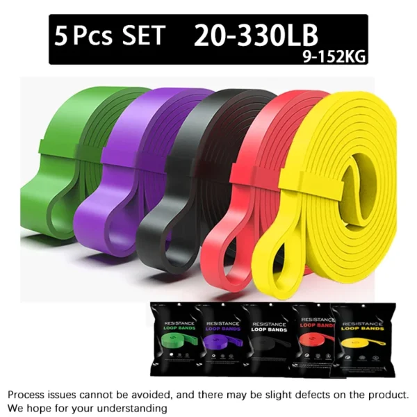 20~230lbs Heavy-Duty Resistance Band Agility Training Workout Gym Equipment Yoga Pilates Accessories Rubber Band Home Gym - Image 11
