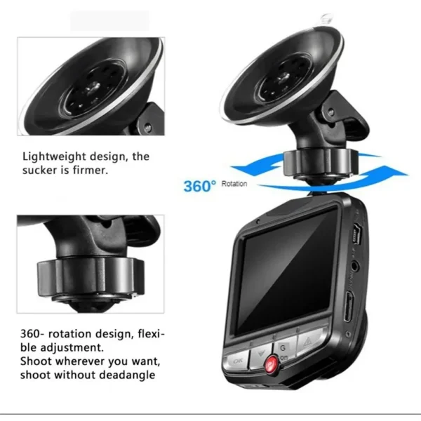 Car Camera HD 1080P Dashcam DVR Recorder Dash Cam Car DVR Auto Rear View Camera Vehical Car Cam of Mirror Recorder - Image 12
