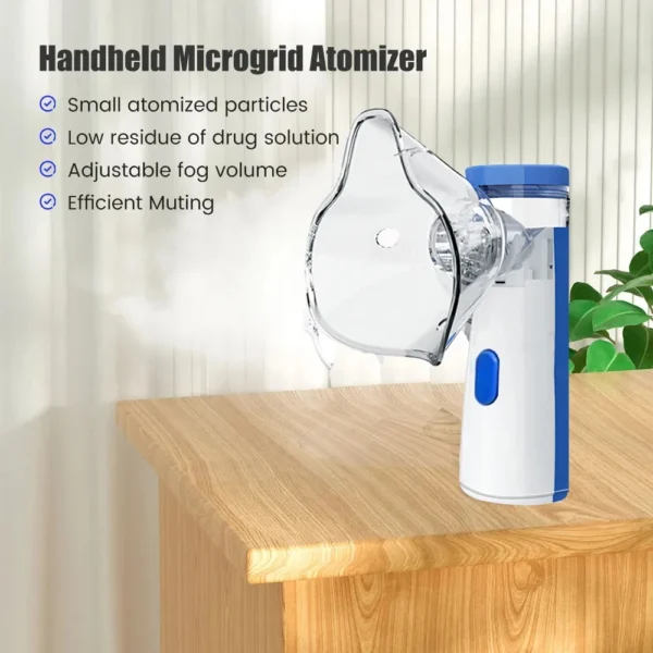 Medical Silent Mesh Nebulizer Handheld Asthma Inhaler Atomizer Children Health Care Mini Portable Nebulizer Humidifier - Image 39