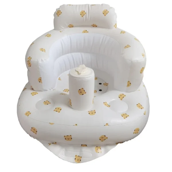 Baby Sofa Infant PVC Seat Child Learning Dinner Chair Portable Bath Stool Beach Armchair For Kids - Image 37