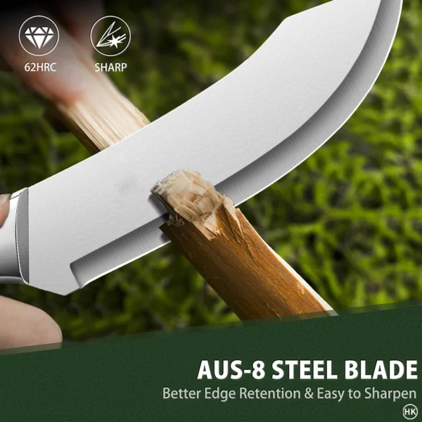 Stainless steel ultra sharp bending fracture knife, suitable for precise cutting, trimming, and peeling by professional butchers - Image 5