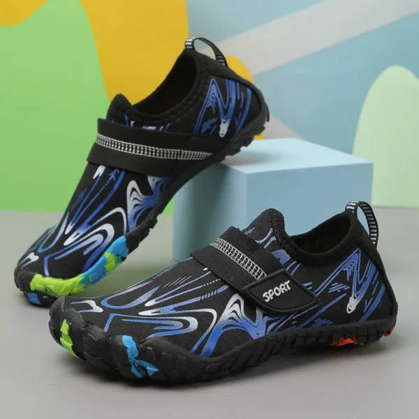 New KID Students Barefoot Quick-Drying Beach Swimming Shoes Aqua Shoes Indoor Fitness Running Shoes Summer Water Shoes 29-38# - Image 5