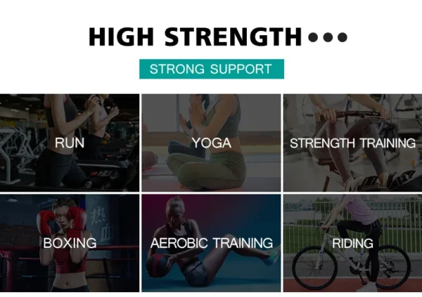 Strappy Bra Gym Top Women High Support Thin Strap Halter Sports Seamless Bras Scrunch Workout Yoga Tank Bra - Image 20