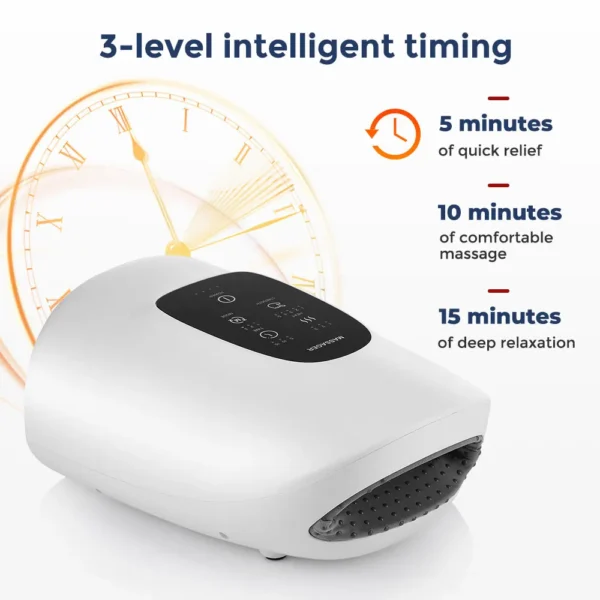 Hand Massager Air Compression Hot Compress Palm Acupoint Massager Finger Arthritis Numbness Muscle Relaxation - Image 4