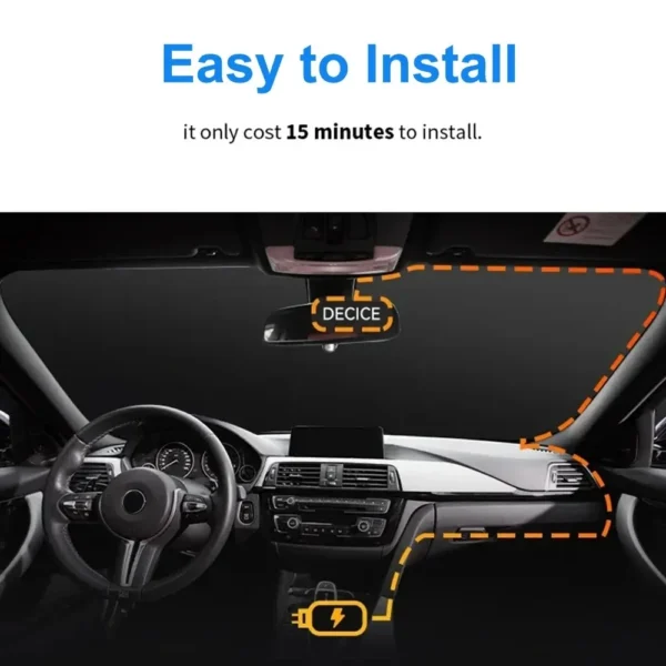360° Car Dash Cam 4 Channels Video Recorder 1080P Car DVR 24H Parking Monitor Front Right With Rear View Night Vision Black Box - Image 26