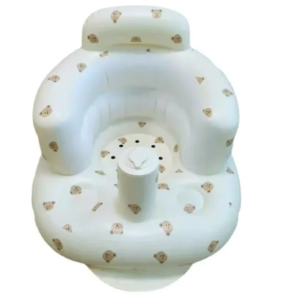 Baby Sofa Infant PVC Seat Child Learning Dinner Chair Portable Bath Stool Beach Armchair For Kids - Image 13