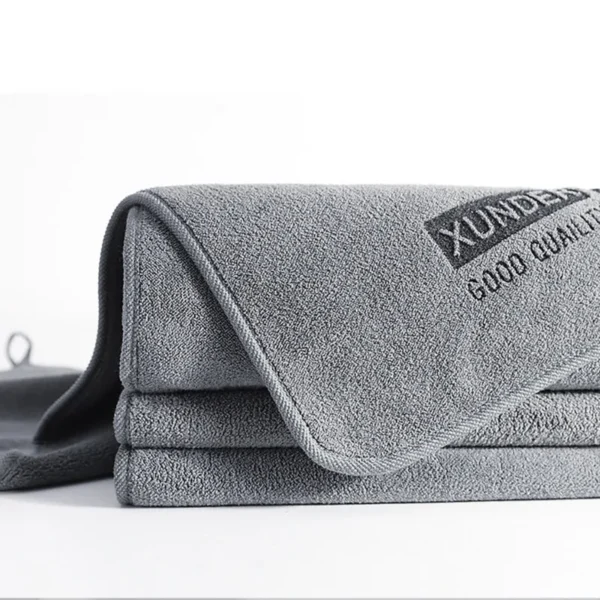 5/1PC High-end Microfiber Washing Towel Auto Cleaning Drying Cloth Hemming Water Absorption - Image 18