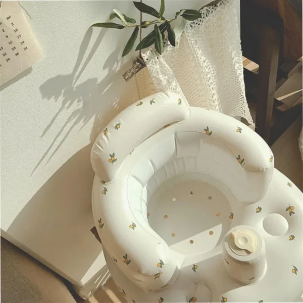 Baby Sofa Infant PVC Seat Child Learning Dinner Chair Portable Bath Stool Beach Armchair For Kids - Image 26
