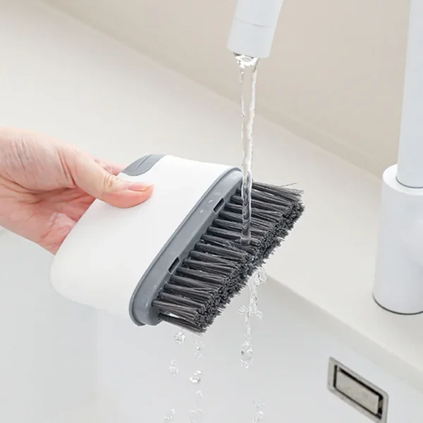 MultiFunc Window Track Brush 4 Layer Scrubber Wet&Dry Deep Clean Gaps QuickSwap AllIn1 Storage MultiSurface Cleaning Tool - Image 4