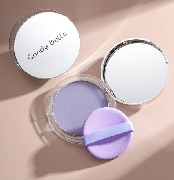1PC Candy Bella Violet Cream To Powder Skin-friendly Skin Natural Face Long Lasting Oil-controlling Contouring Powder Cosmetics - Image 7