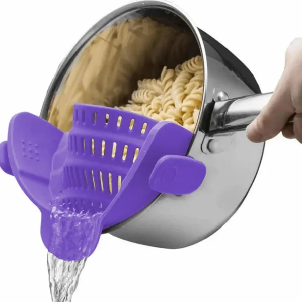 1pc, Strainer, Pot Strainer, Adjustable Clip On Strainer For Pots Pans And Bowls, Kitchen Pot Strainer - Image 10