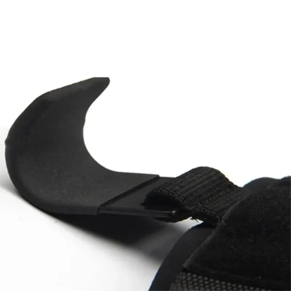 Weight Lifting Hook Grips With Wrist Wraps Hand-Bar Wrist Strap Gym Fitness Hook Weight Strap Pull-Ups Power Lifting Gloves - Image 4
