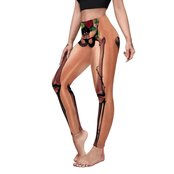 [You're My Secret] Sexy Spider Web Funny Pattern 3D Print Women Pants High Waist Fashion Slim Fitness Elastic Halloween Leggings - Image 16