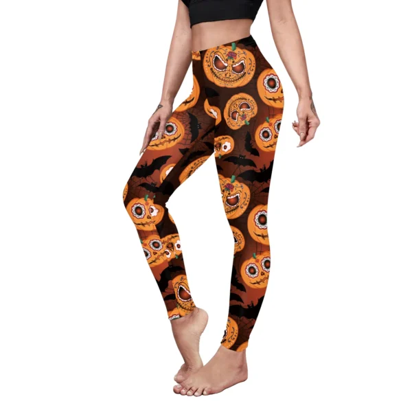[You're My Secret] Sexy Spider Web Funny Pattern 3D Print Women Pants High Waist Fashion Slim Fitness Elastic Halloween Leggings - Image 18