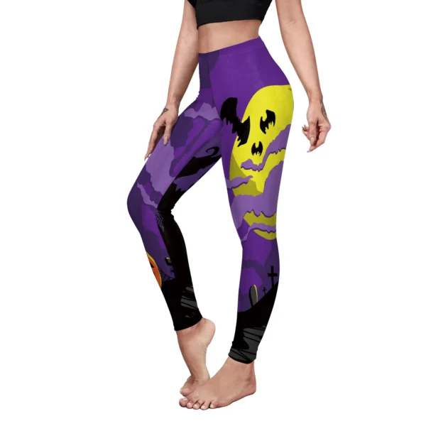[You're My Secret] Sexy Spider Web Funny Pattern 3D Print Women Pants High Waist Fashion Slim Fitness Elastic Halloween Leggings - Image 10