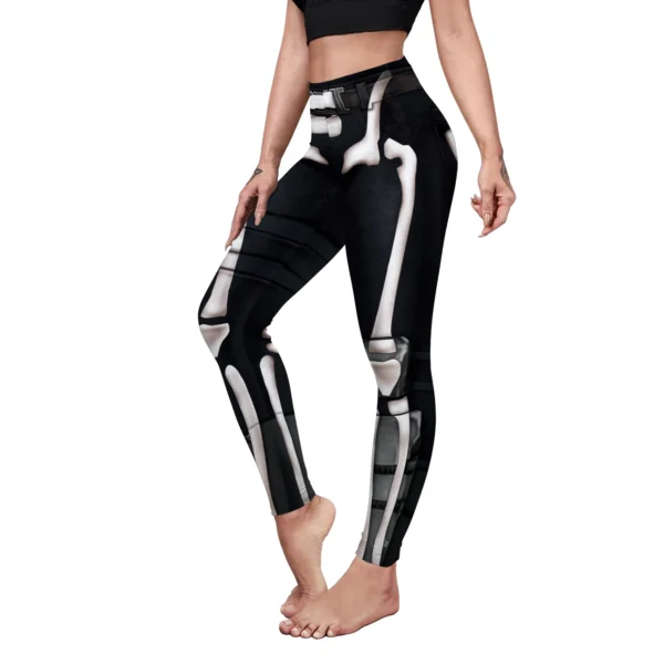 [You're My Secret] Sexy Spider Web Funny Pattern 3D Print Women Pants High Waist Fashion Slim Fitness Elastic Halloween Leggings - Image 15