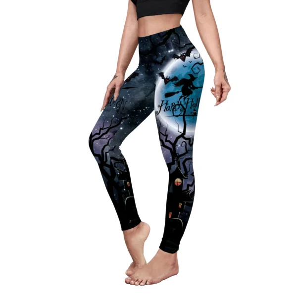 [You're My Secret] Sexy Spider Web Funny Pattern 3D Print Women Pants High Waist Fashion Slim Fitness Elastic Halloween Leggings - Image 11