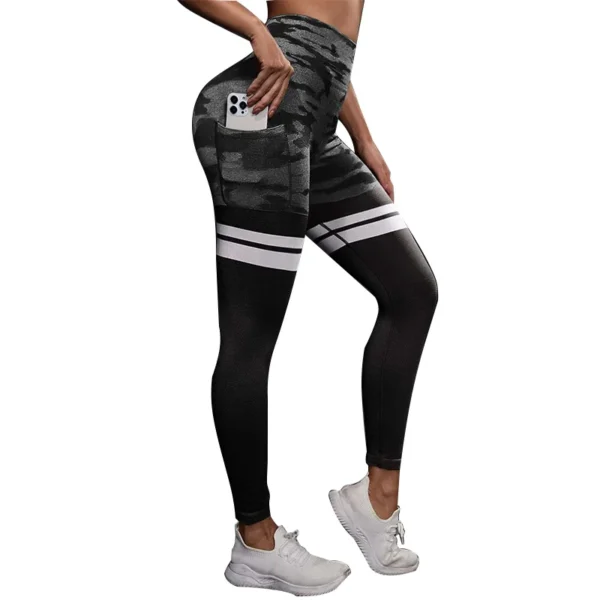 Workout Leggings for Women Seamless Scrunch Butt Lifting Leggings Booty High Waisted Yoga Pants Comfort Tights - Image 6