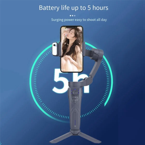 F12 3-Axis Handheld Gimbal Smartphone Stabilizer Cellphone Selfie Stick for Phone Vlog Anti Shake Video Recording HOT - Image 6