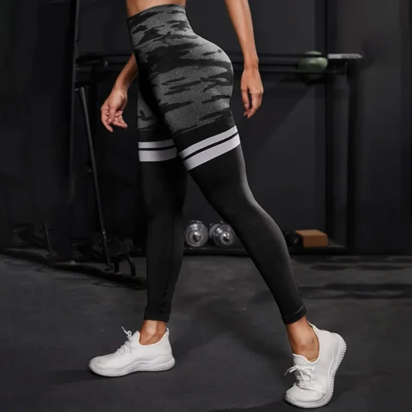 Workout Leggings for Women Seamless Scrunch Butt Lifting Leggings Booty High Waisted Yoga Pants Comfort Tights - Image 5